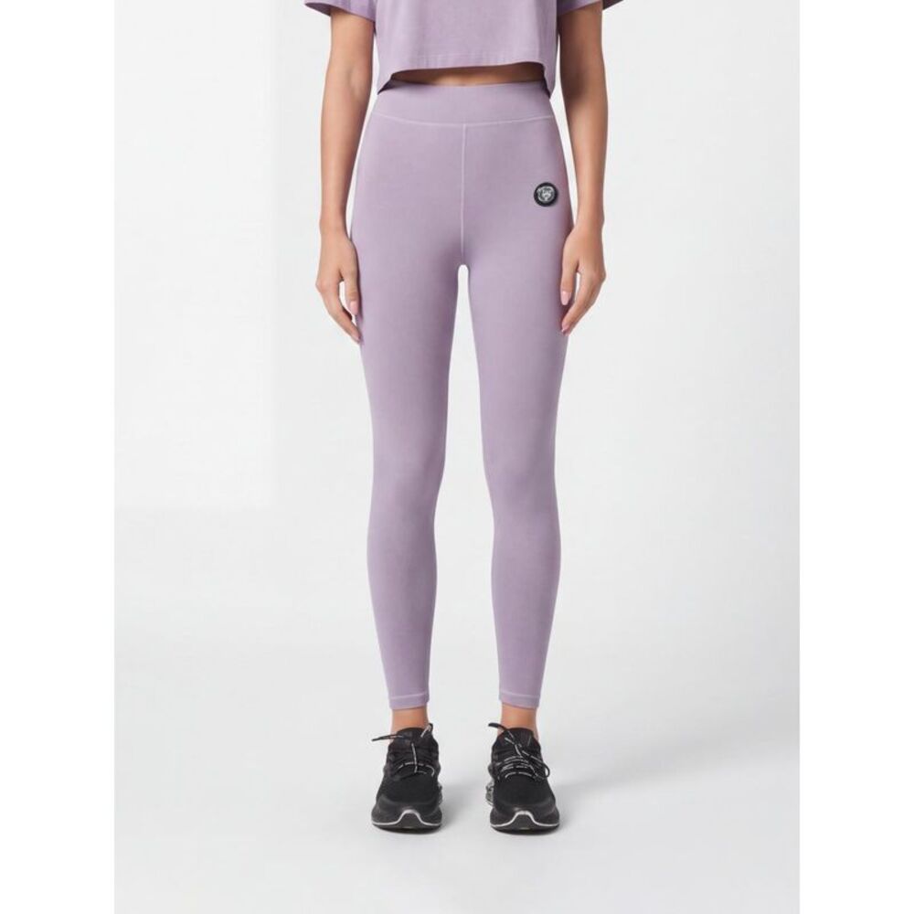 Plein Sport Pants Woman Violet
